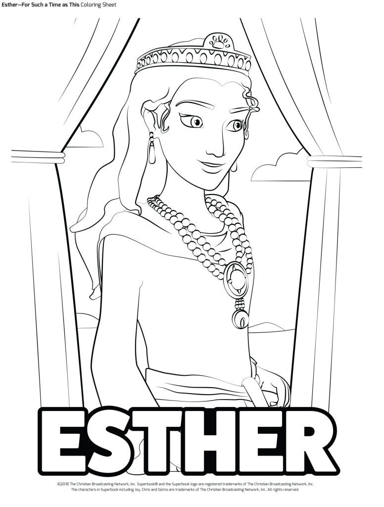 esther-coloring-sheet-superbook-academy
