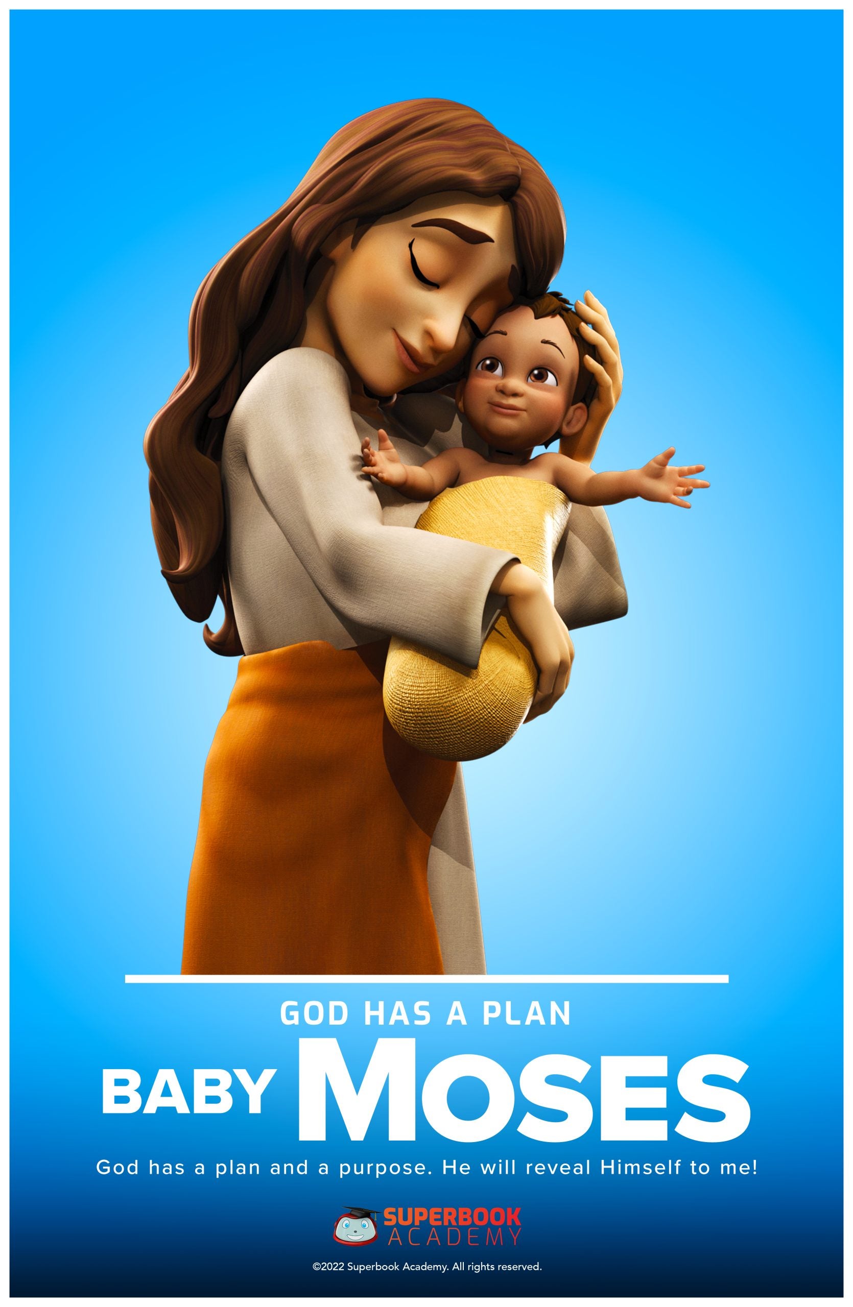 The Birth of Moses – Superbook Academy