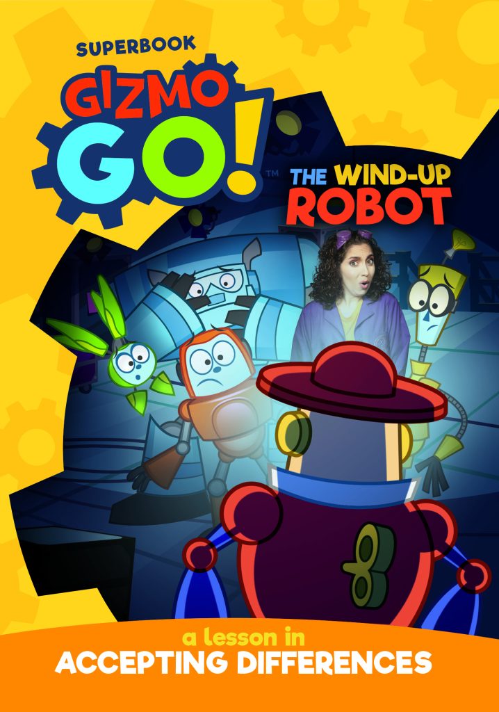 Gizmo and the bots meet a wind-up robot who acts differently and claims his name is also Gizmo! Can they all become friends?