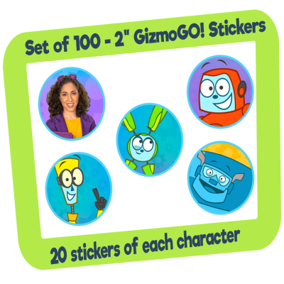 GizmoGO! Stickers