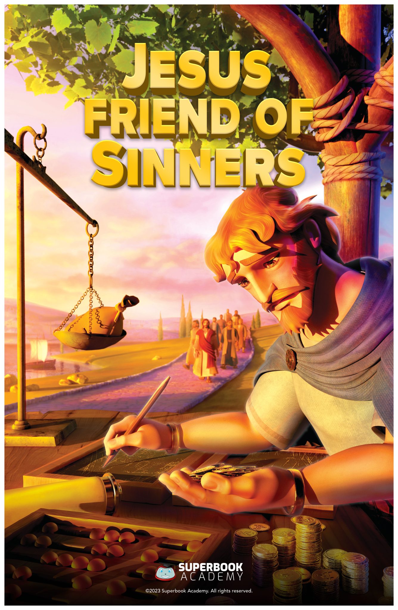 Jesus Friend of Sinners - Superbook Academy