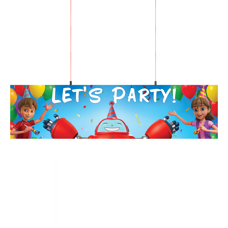 Let's Party Banner