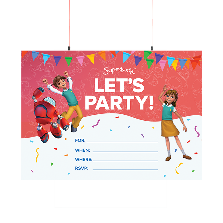 Lets party Invites
