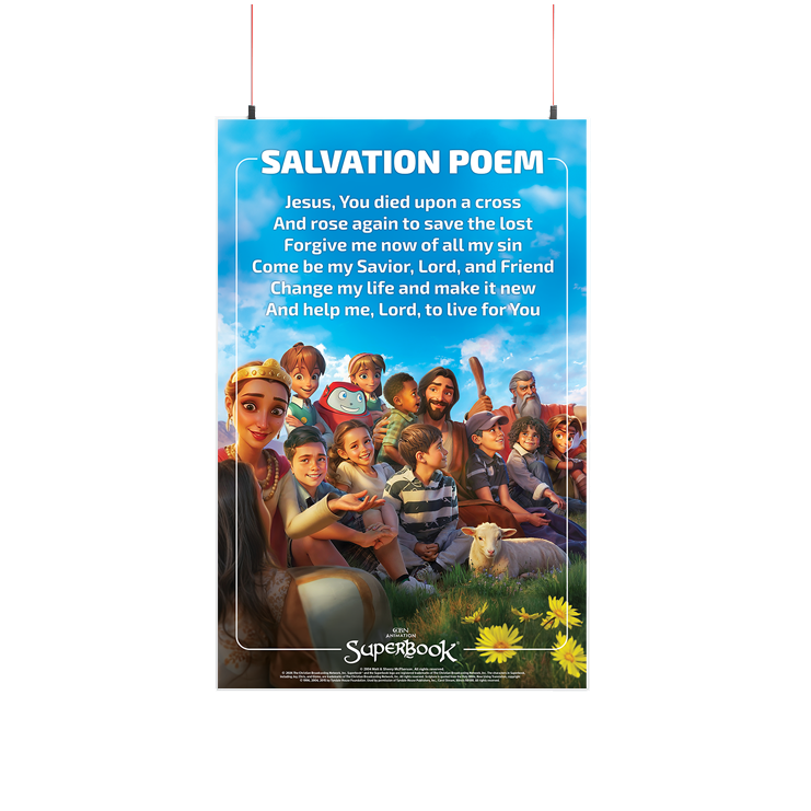 Salvation Poem Poster